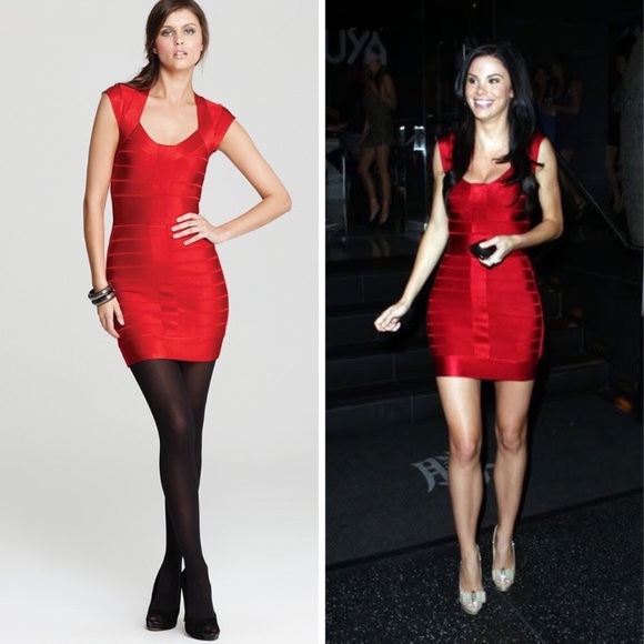 FRENCH CONNECTION | Bandage / Bodycon Knit Dress - Picture 1 of 17